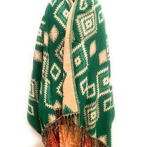 Woolen shawl Tibet hand loomed woolen throw blanket shawl wool cape scarf new